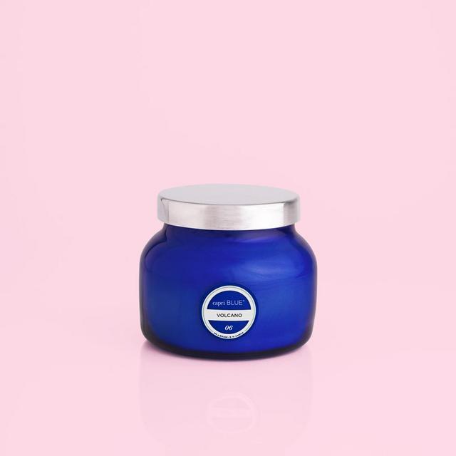Volcano Blue Petite Jar Candle, 8 oz