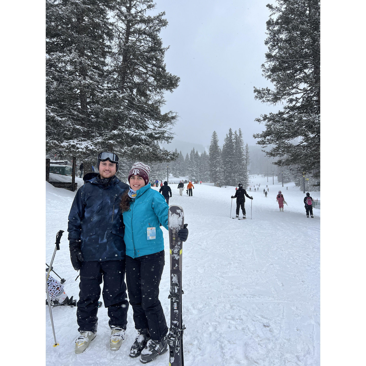 Our first skii trip