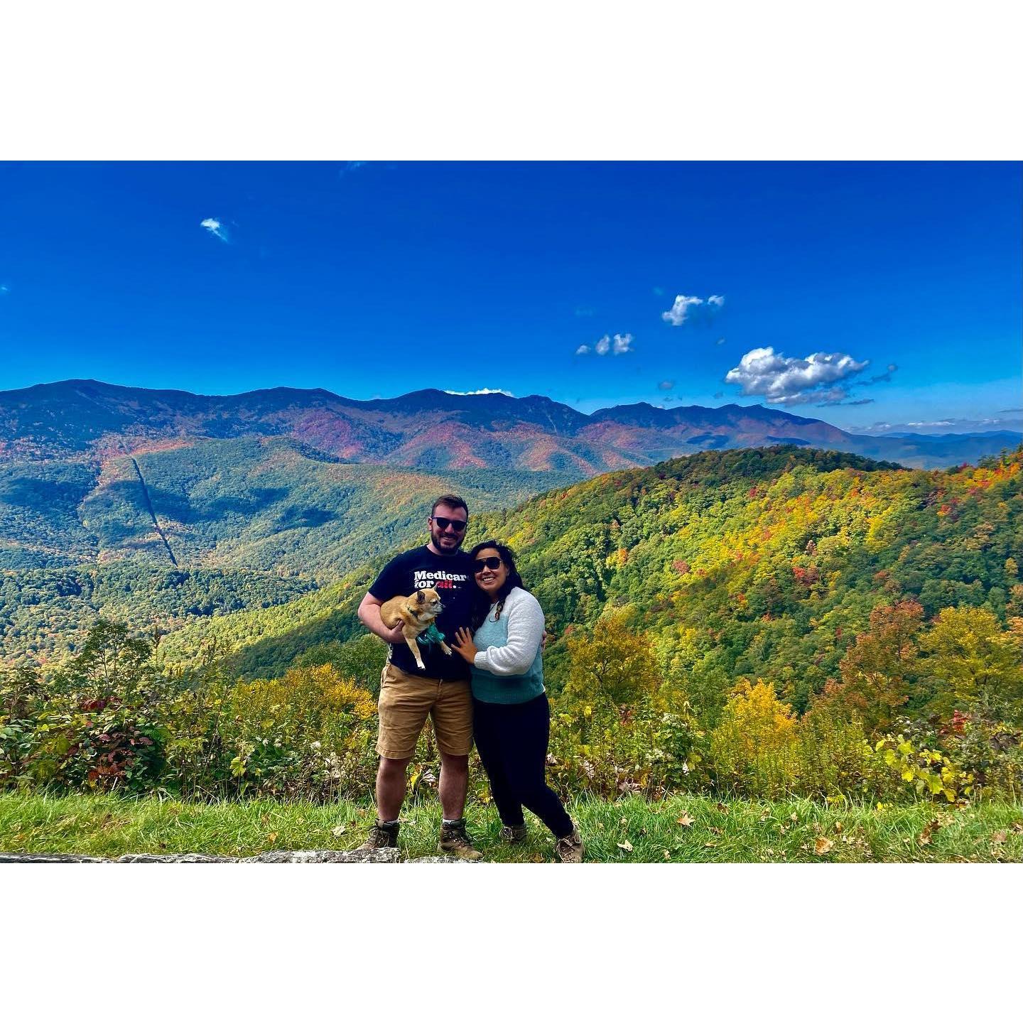 Our hearts belong to the Blue Ridge Mountains!