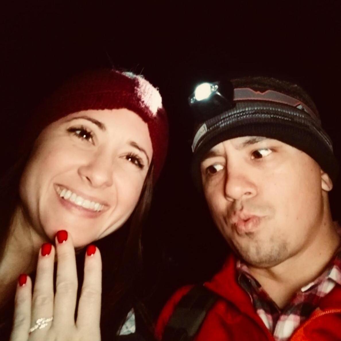She said YES!