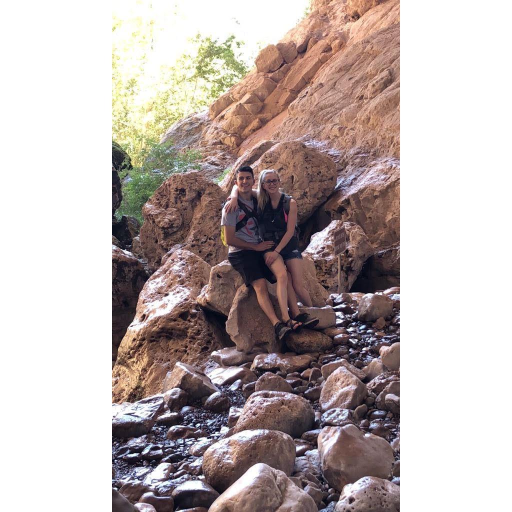 We discovered a cool cave in norther Arizona.