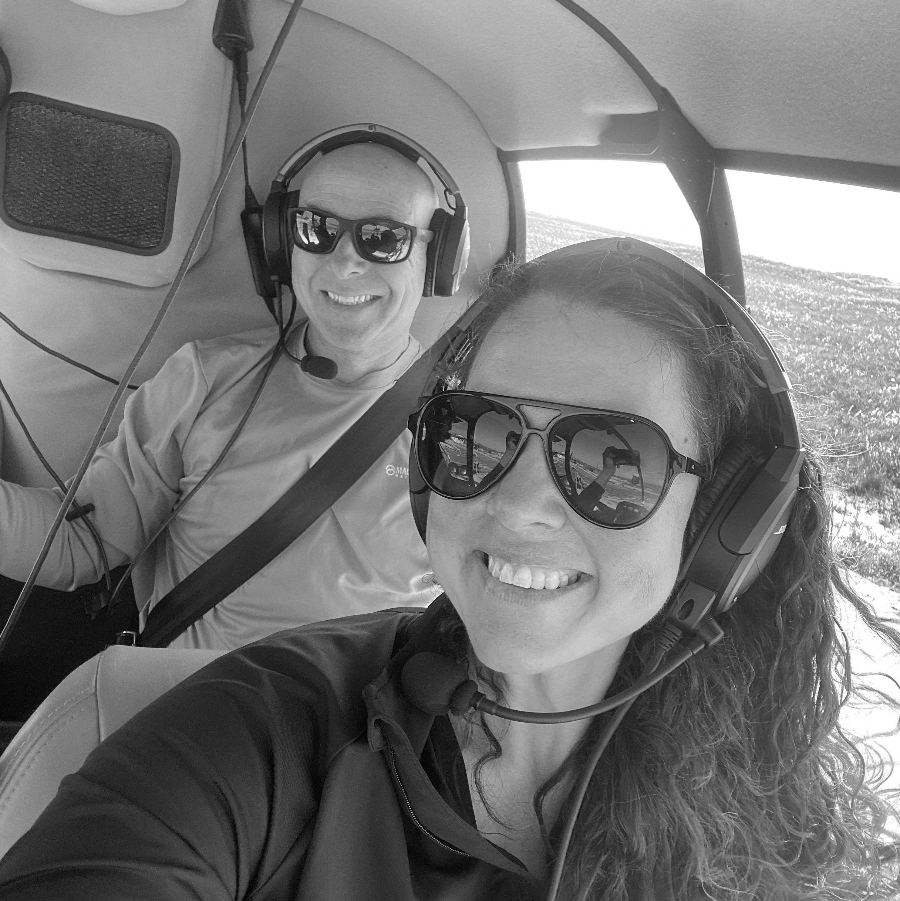 Always in the driver's seat!