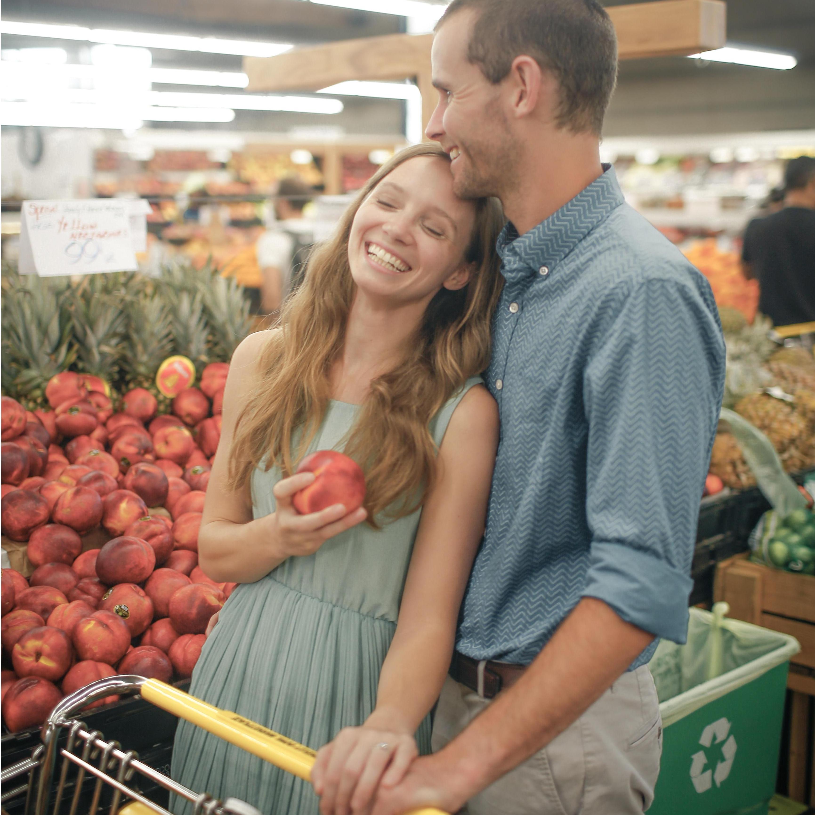 In all seriousness, we would have had our wedding at Berkeley Bowl if we could.