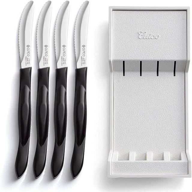  Cutco #1849 Culinary Companions Boxed Knife Gift Set - Includes  #1766 Santoku Knife and #1768 Spatula Spreader - Classic Black: Home &  Kitchen