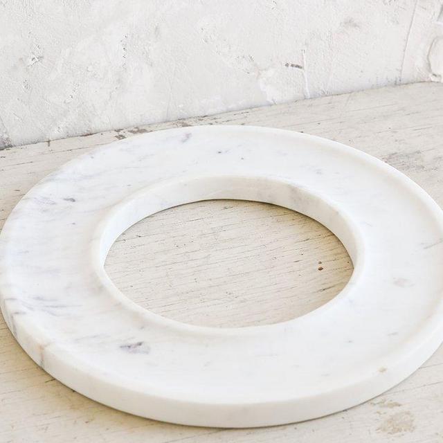 Go Round Marble Serving Tray
