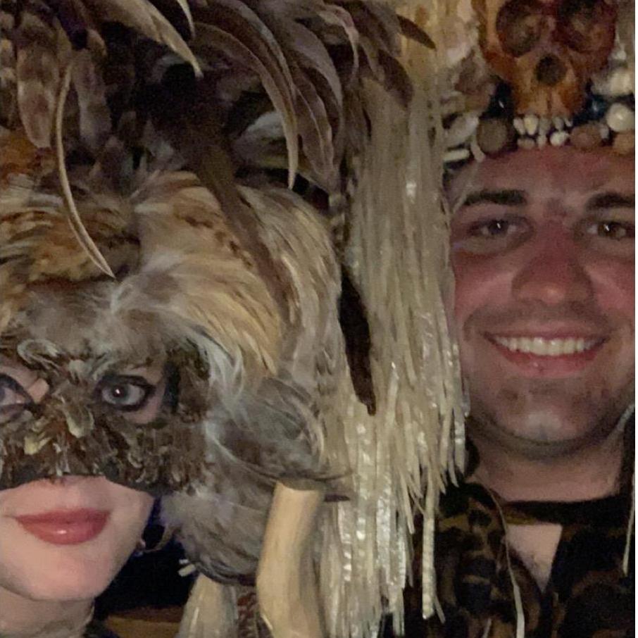 Halloween 2019 - Voodoo Witch Doctor Couple!