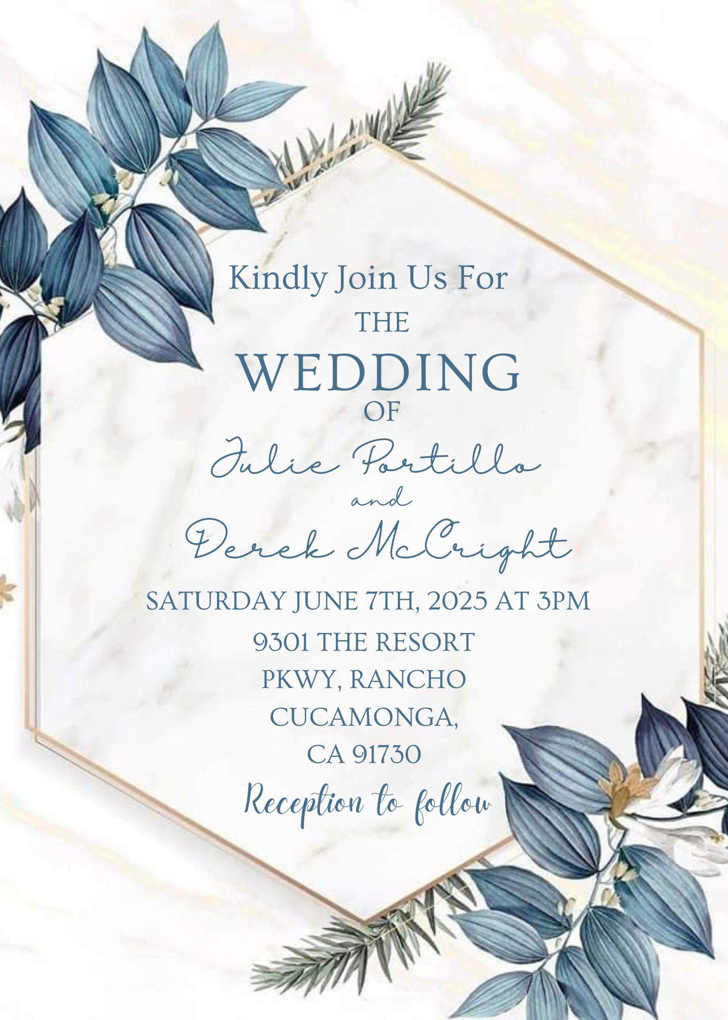 The Wedding Website of Julie Portillo and Derek McCright