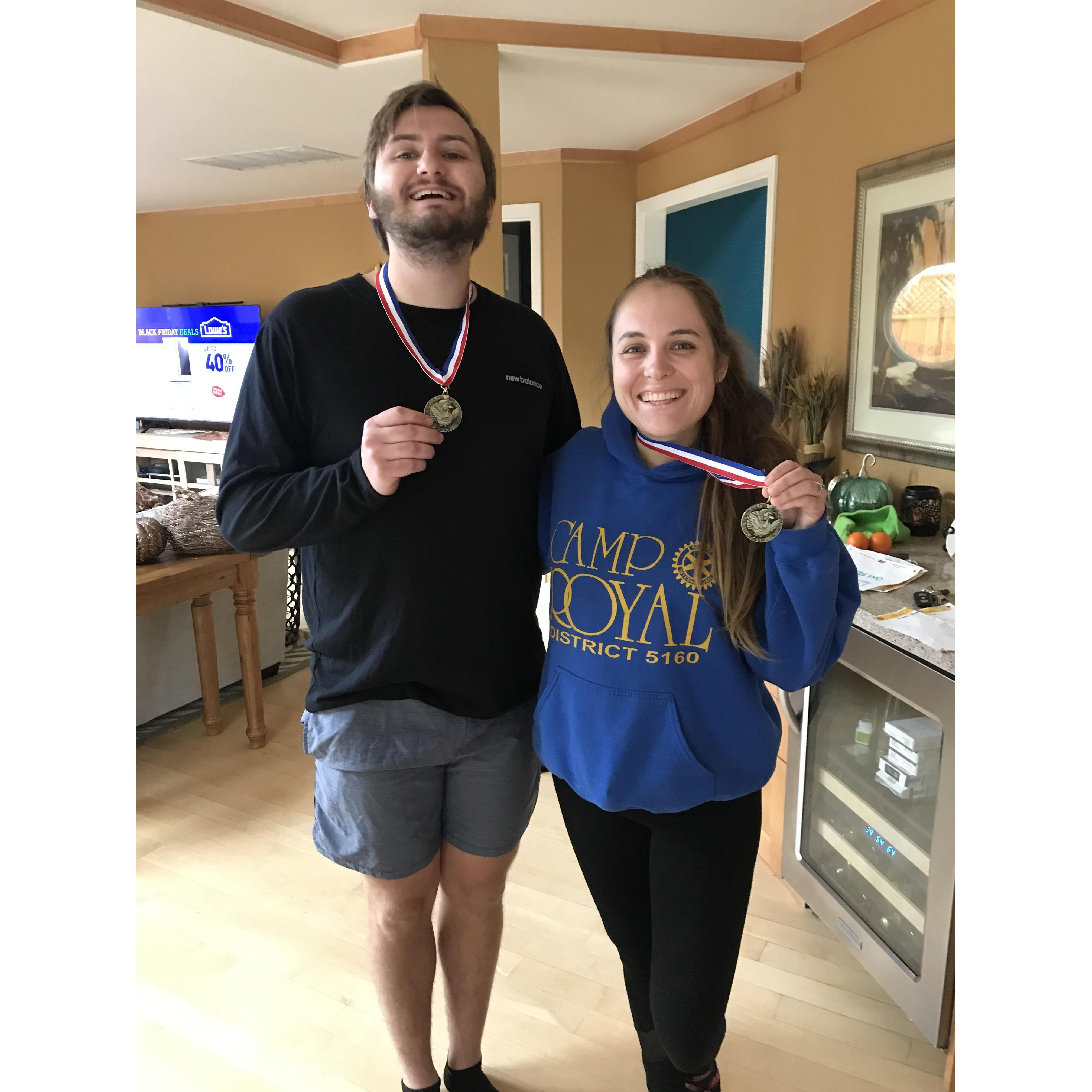 Nikki's first Turkey Trot with the Rice's. When her greatest fear of marrying into a family who runs 5Ks on the Holidays came true