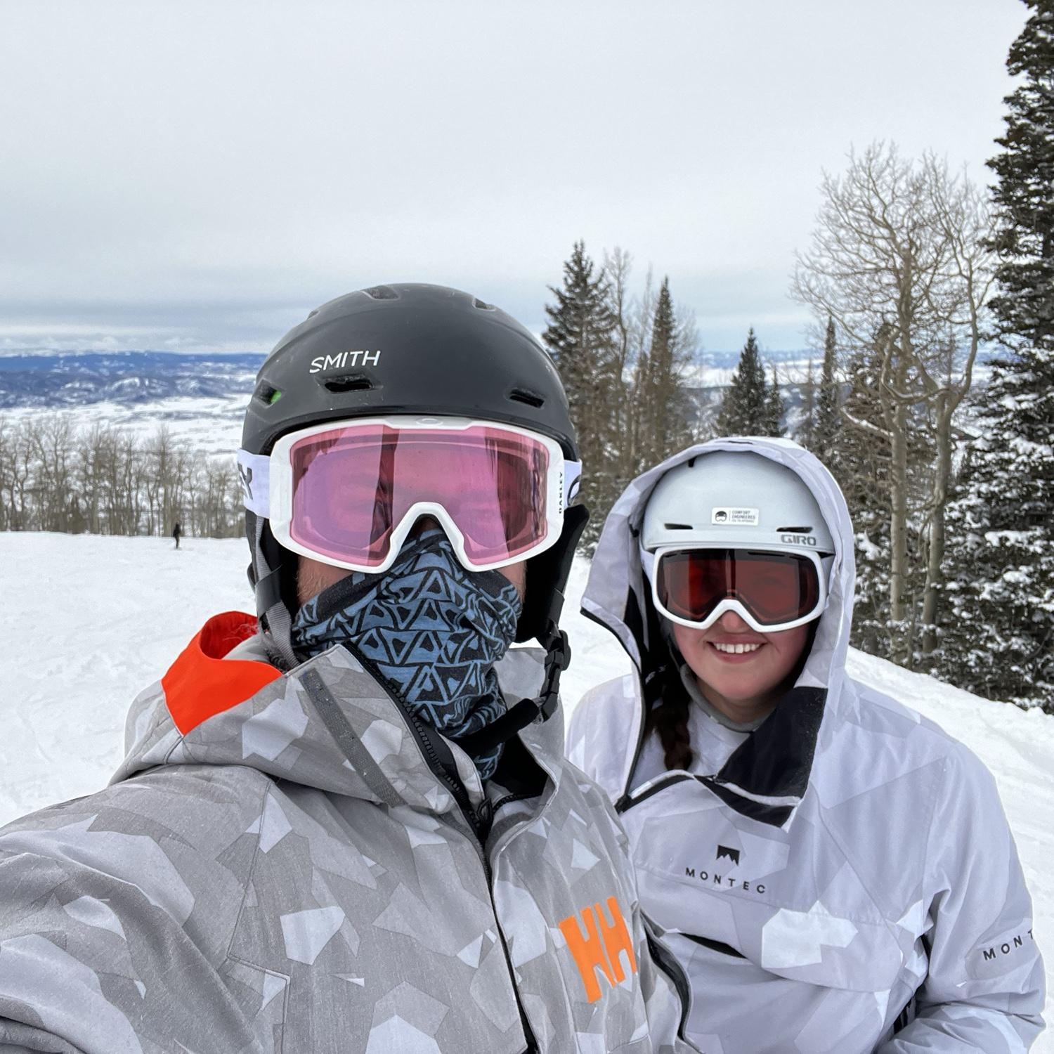 Out West skiiiiin!