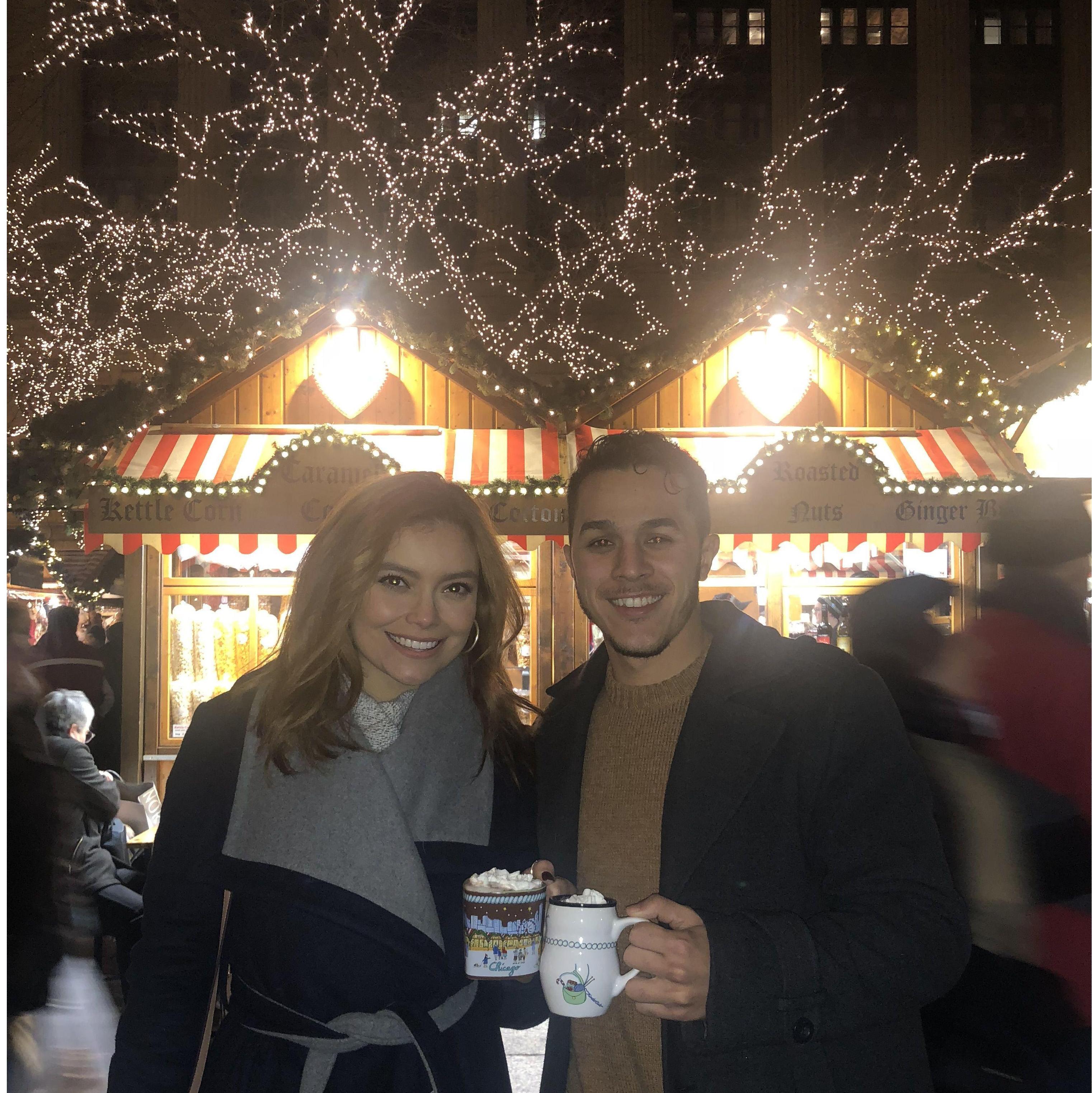 2018: First Christkindlmarket in Chicago.