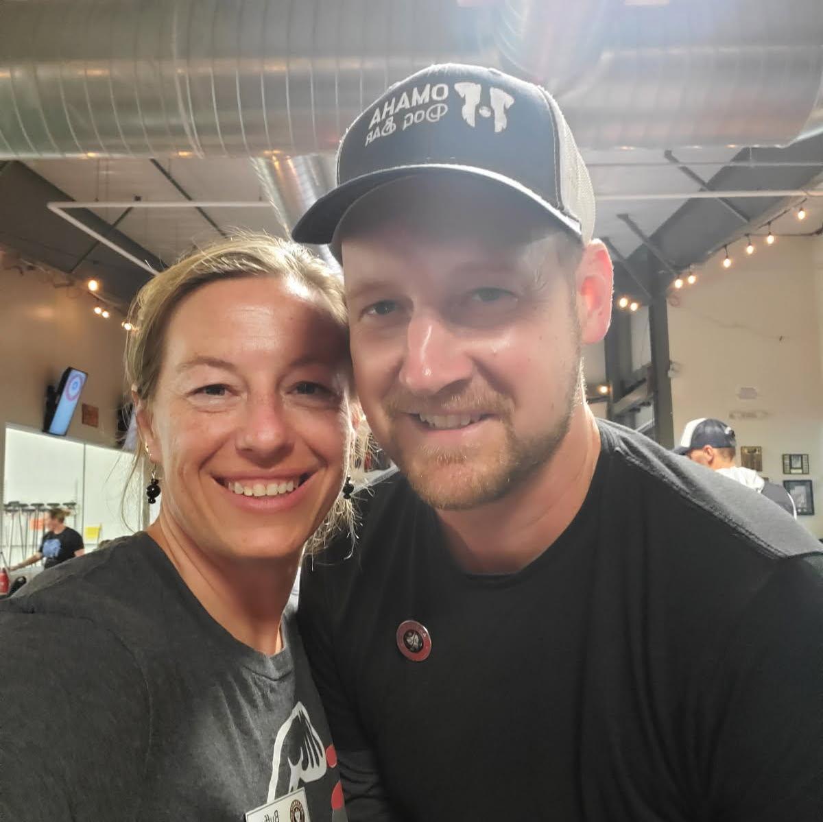 Denver curling bonspiel (we were on different teams)