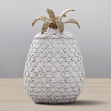 Pineapple Catchall Hamper