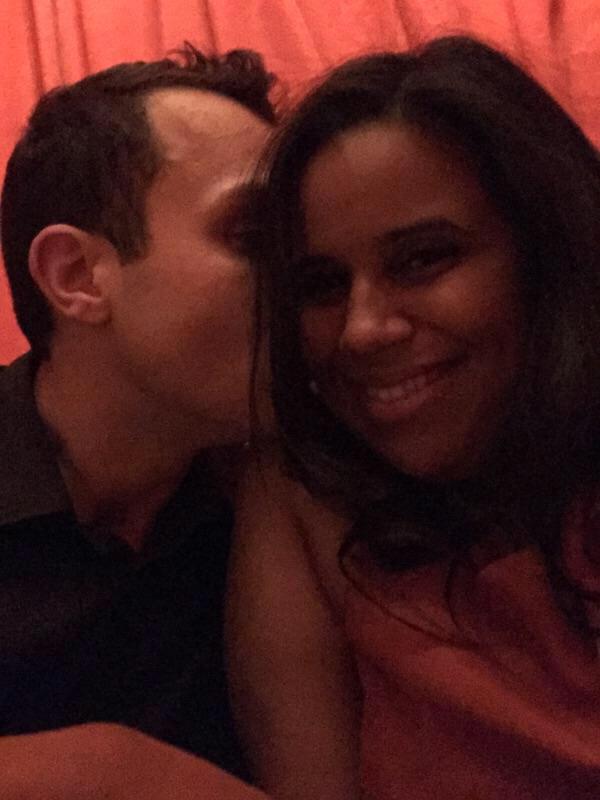 We were out celebrating Xtina's birthday in between long work shifts and falling in love.
