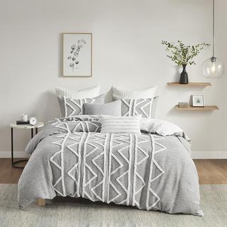 Chenille 3-Piece Cotton Duvet Cover Set