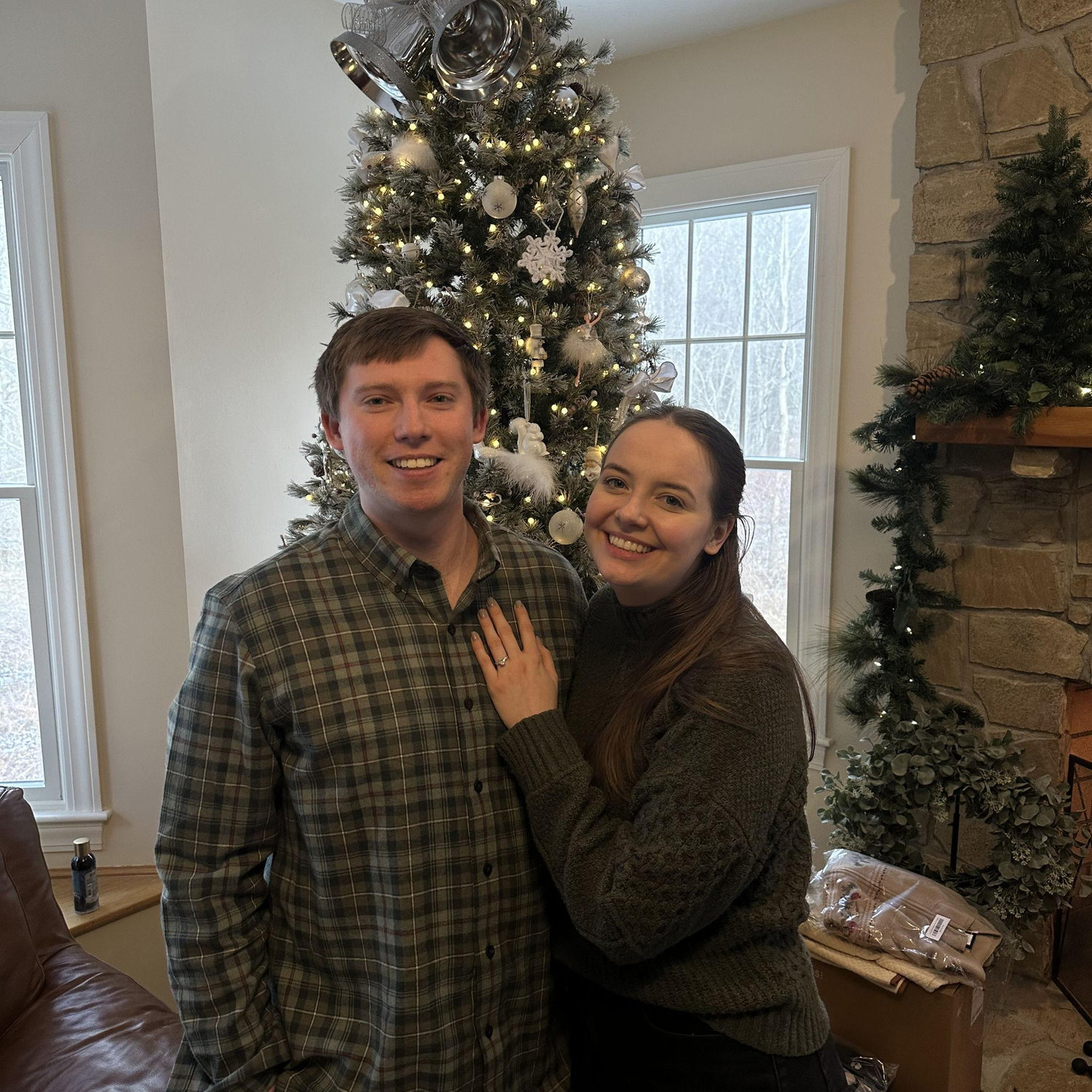Christmas 2025, the day we got engaged