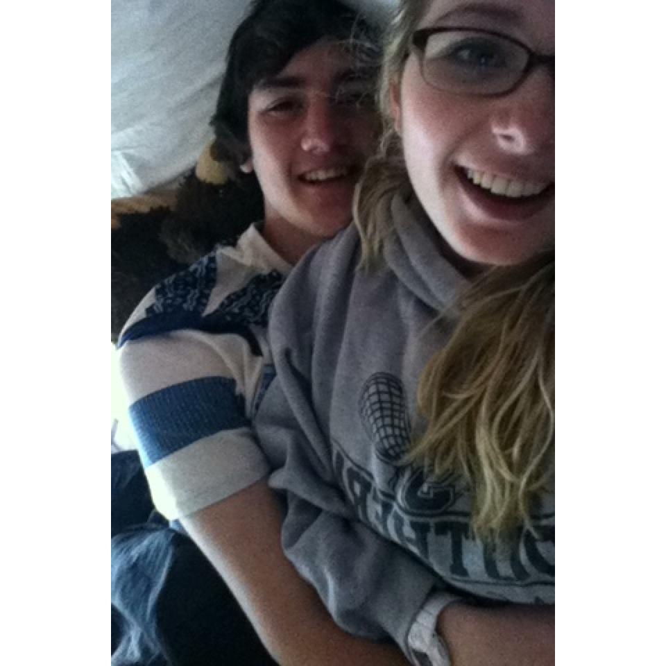 One of our first pictures together.