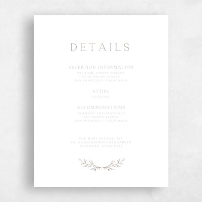 Rich Taupe, Brown Wedding Enclosure - Rhys