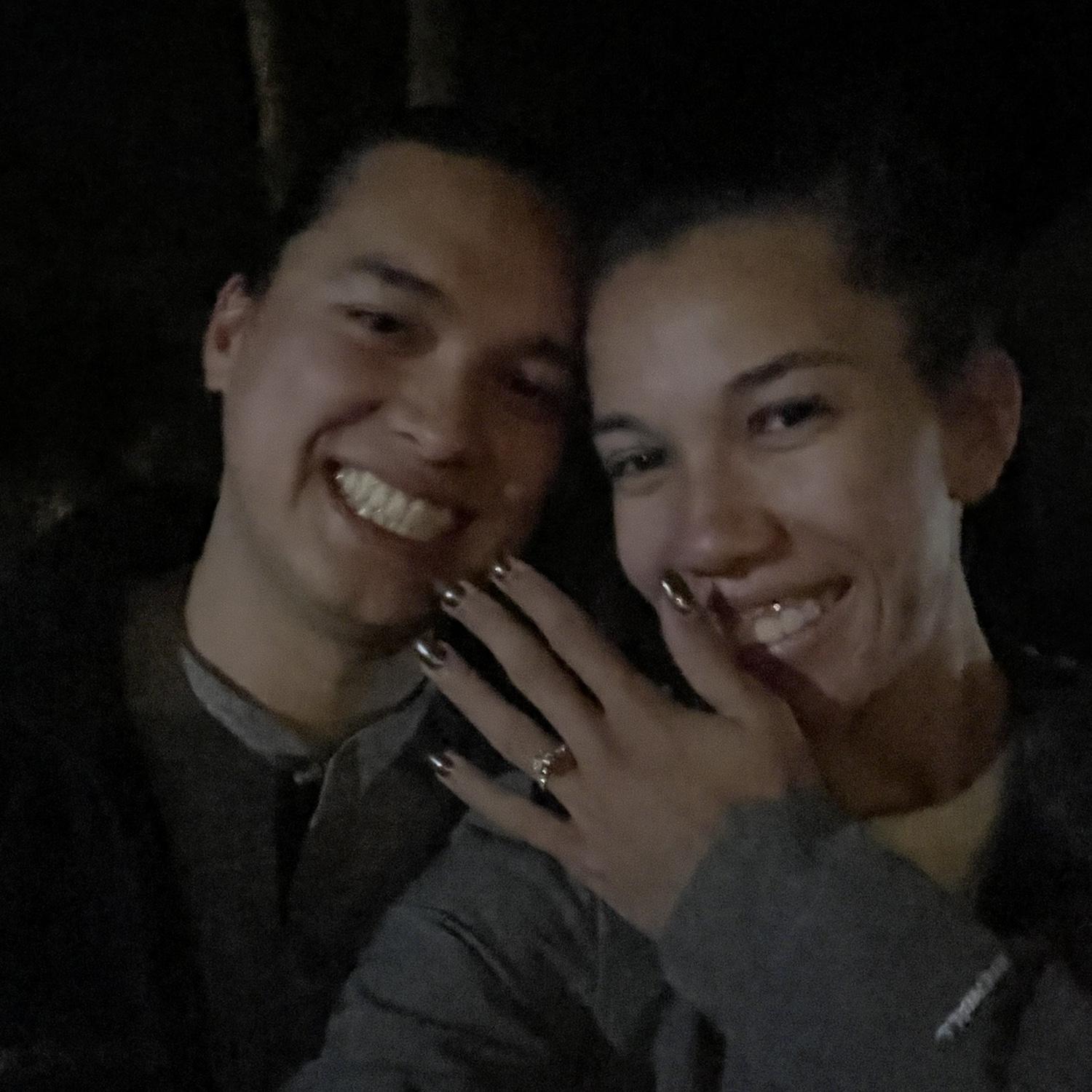 Freshly engaged! 💍