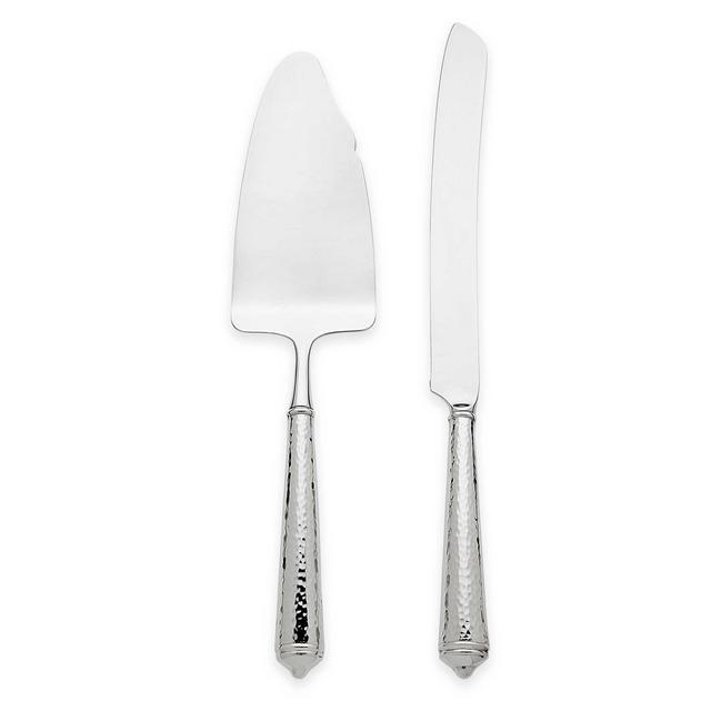Ricci Silversmith Leopardo 2-Piece Cake Knife and Server Set