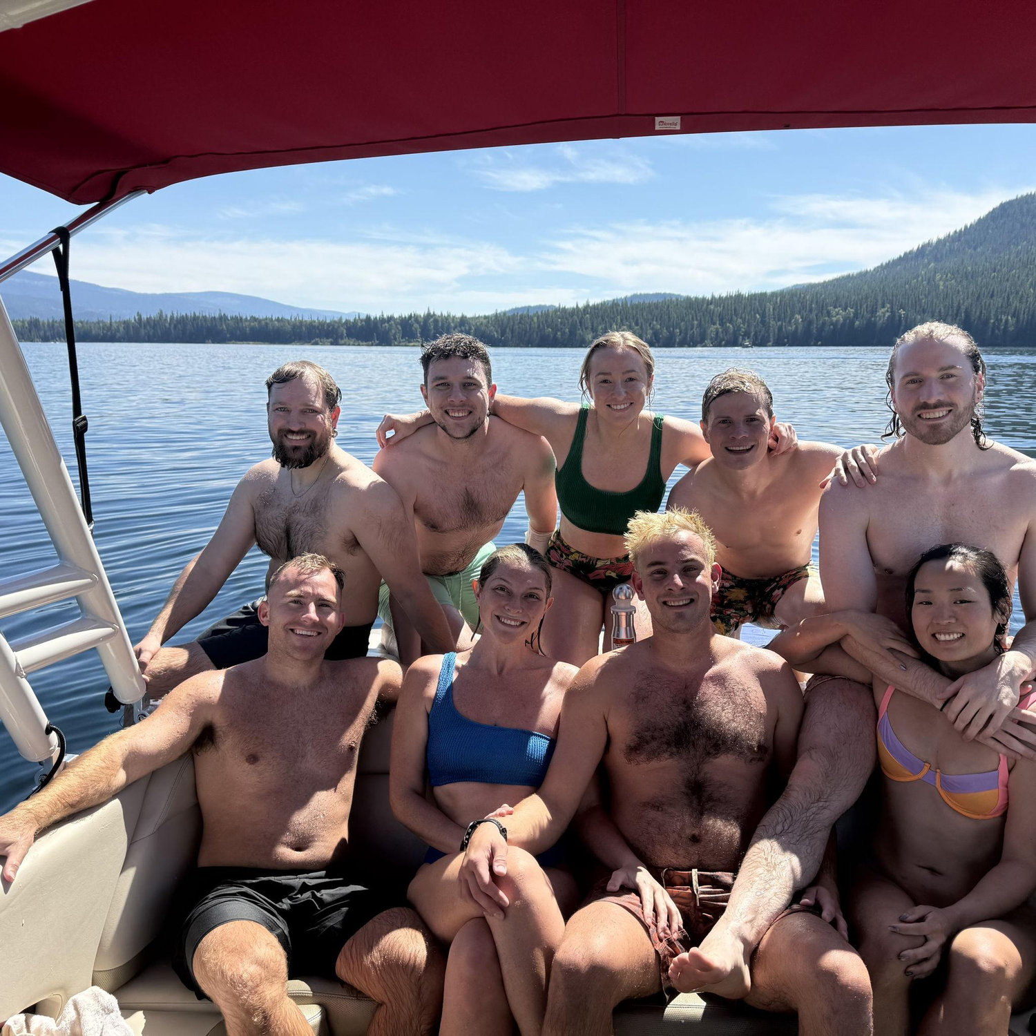 Fun at Priest Lake with Friends.