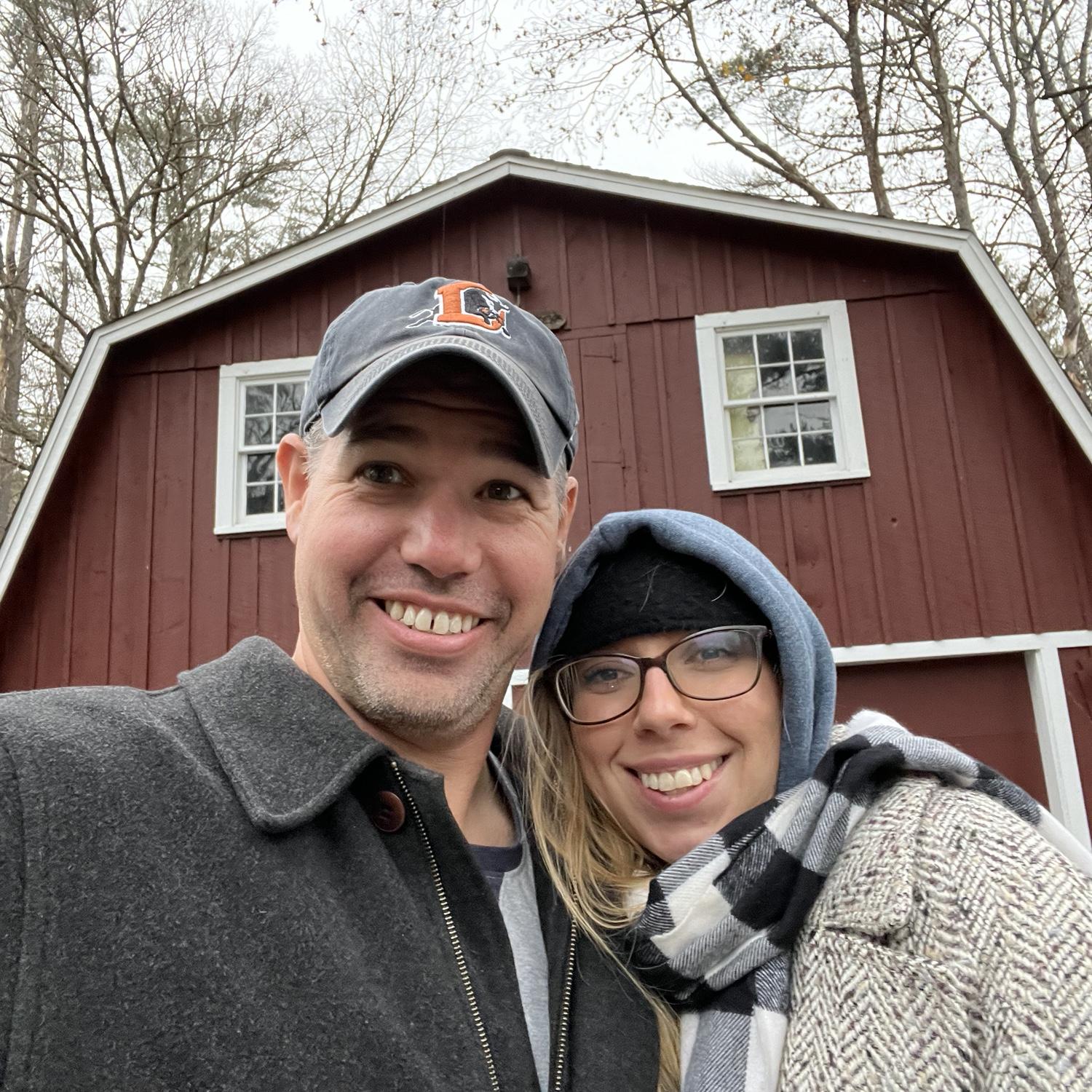 David’s childhood home in Milford, Pa.