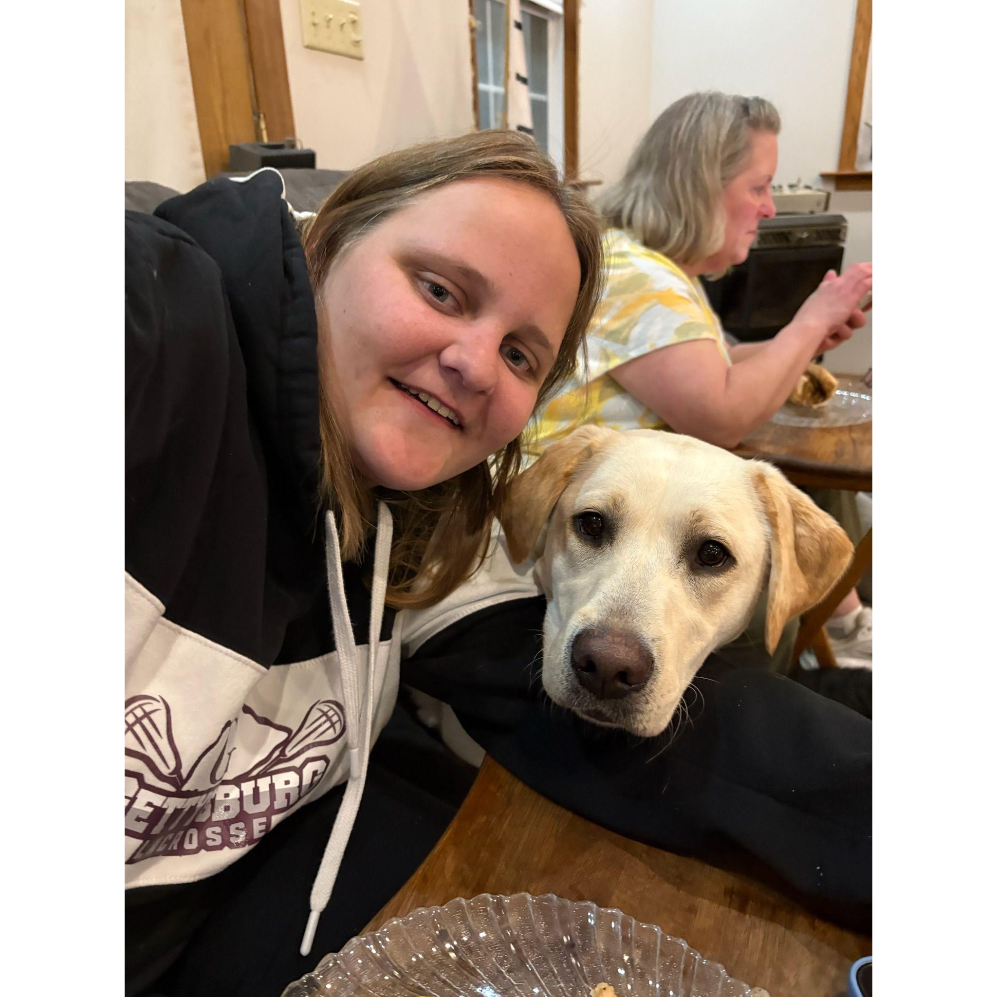 Zowie wanted moms dinner