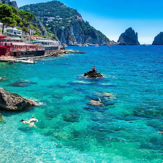 Boat Trip in Capri