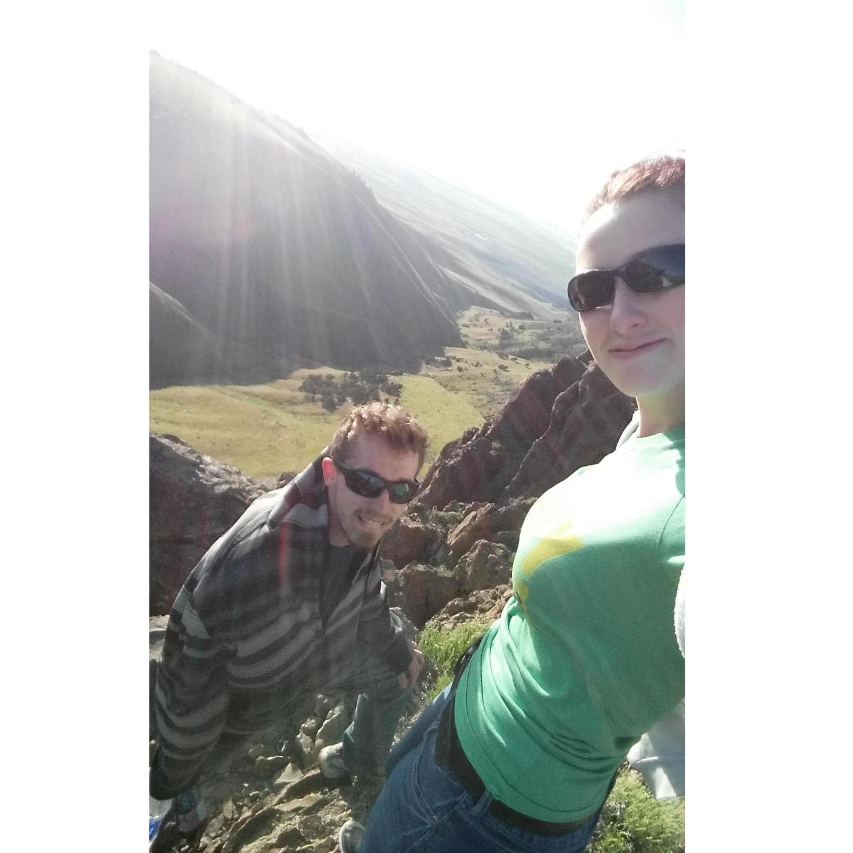An adventure out into the wide unknown, hiking who knows where!