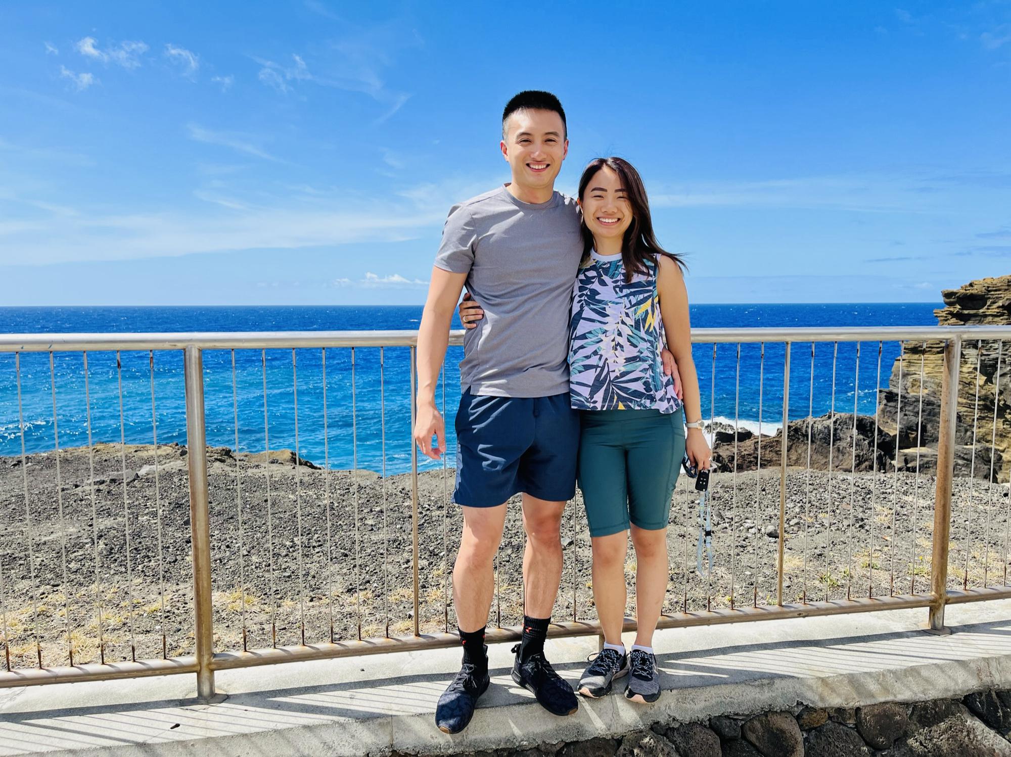 A lookout point on the drive to Koko Head