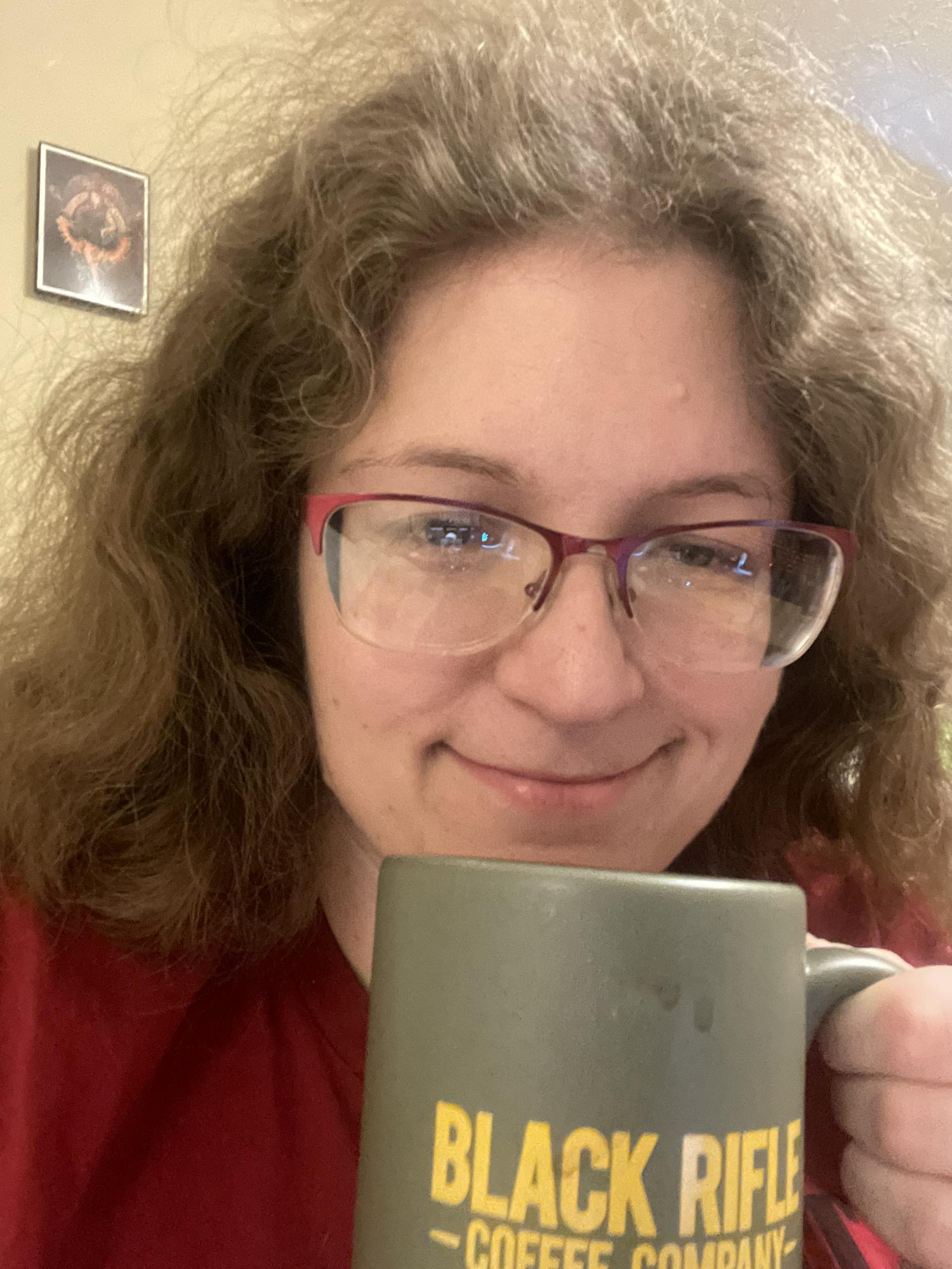 Coffee...I love William almost as much as I love a good cup of Joe.