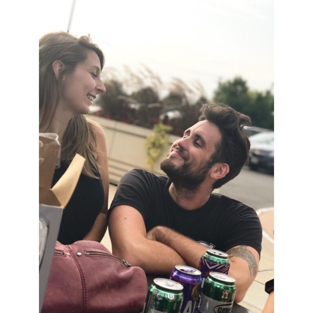 The closest we have ever come to posed, romantic glamour shots. The empty cans and closed eyes pretty much sum up why these types of pics are not our style.