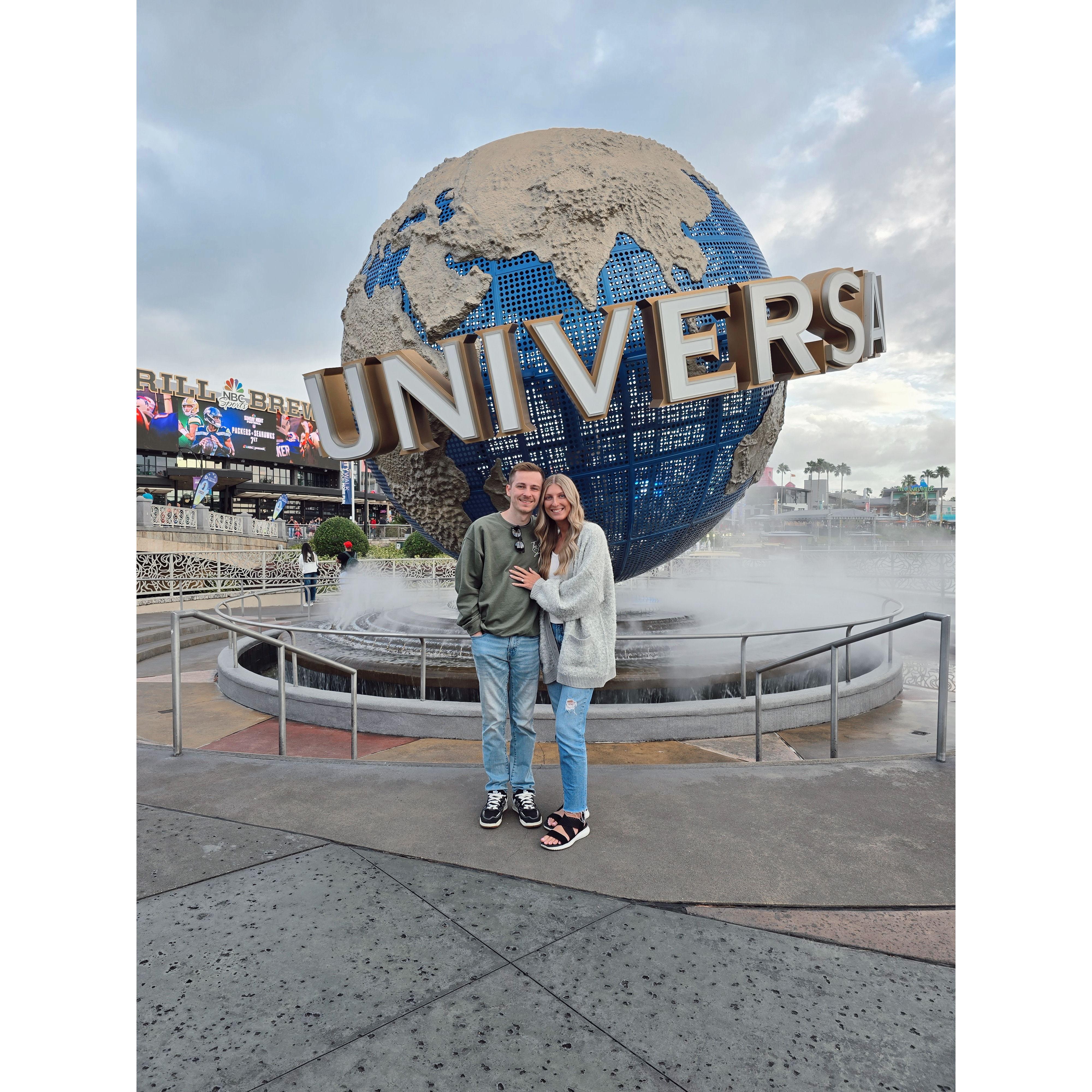 Second time back at Universal!! Our favorite place!