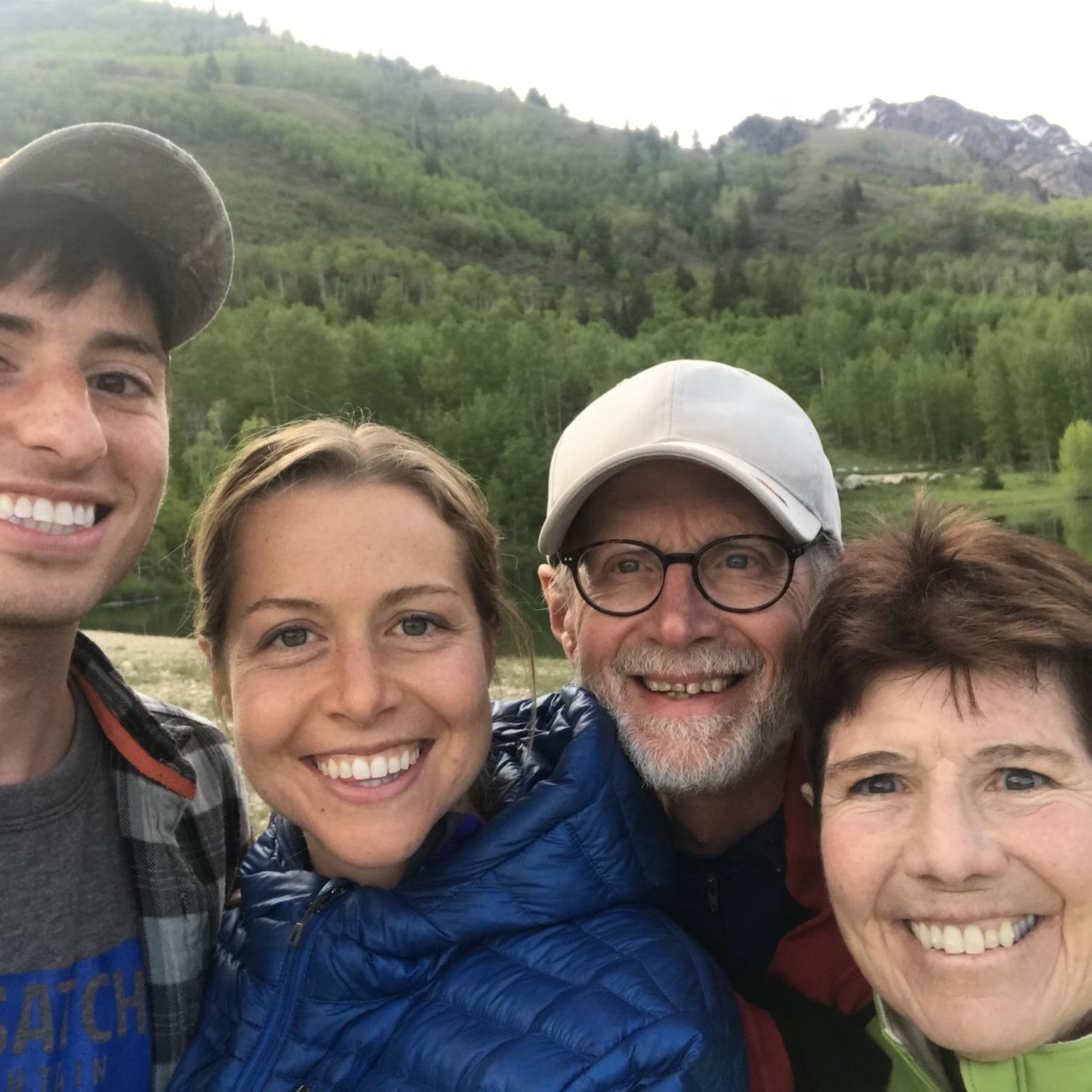 Chace, Kate, & Kate’s parents, Mike and Maggie