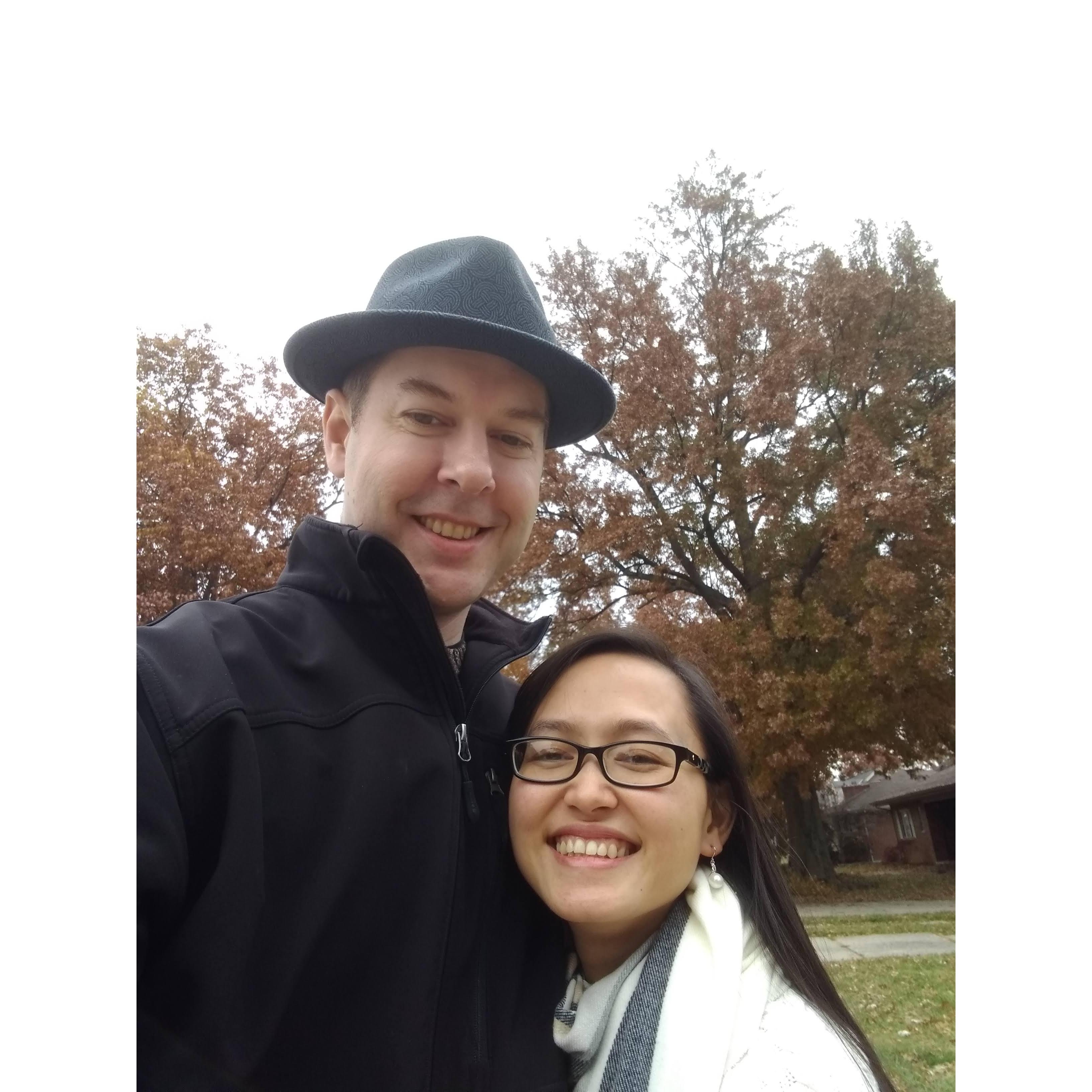 We explored Michael's old stomping grounds in Cincinnati.