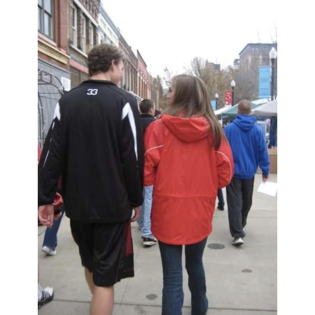 For my sixteenth birthday, we went ice skating in market square. Stian claims he caught me when I fell ice skating. I claim he’s the one who threw us off balance in the first place.