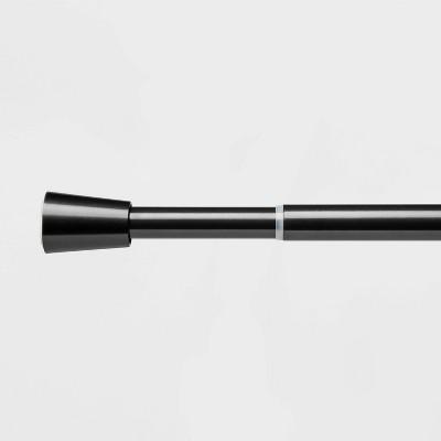 72" Rust Resistant Shower Curtain Rod Black - Made By Design™