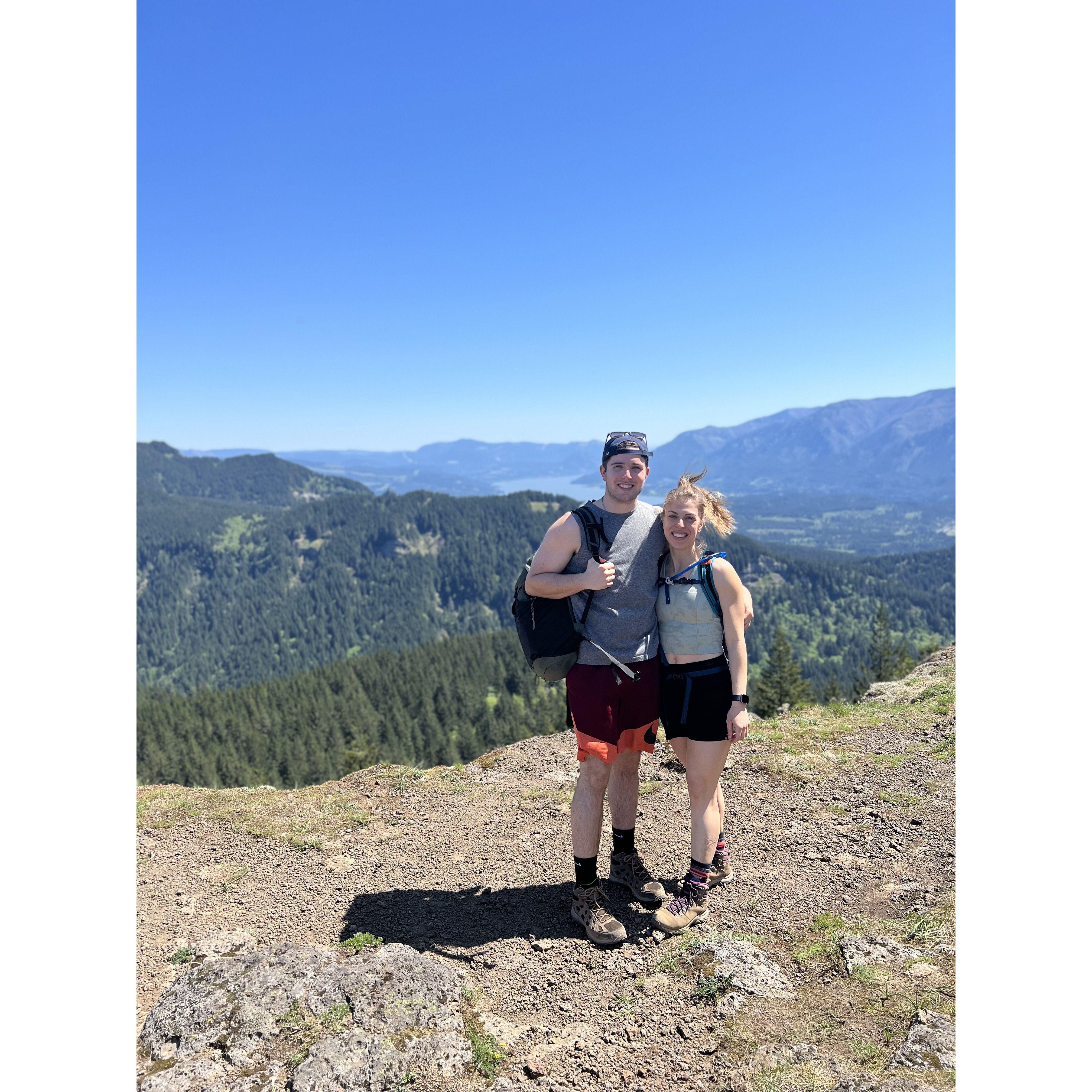 Hiking in the Gorge