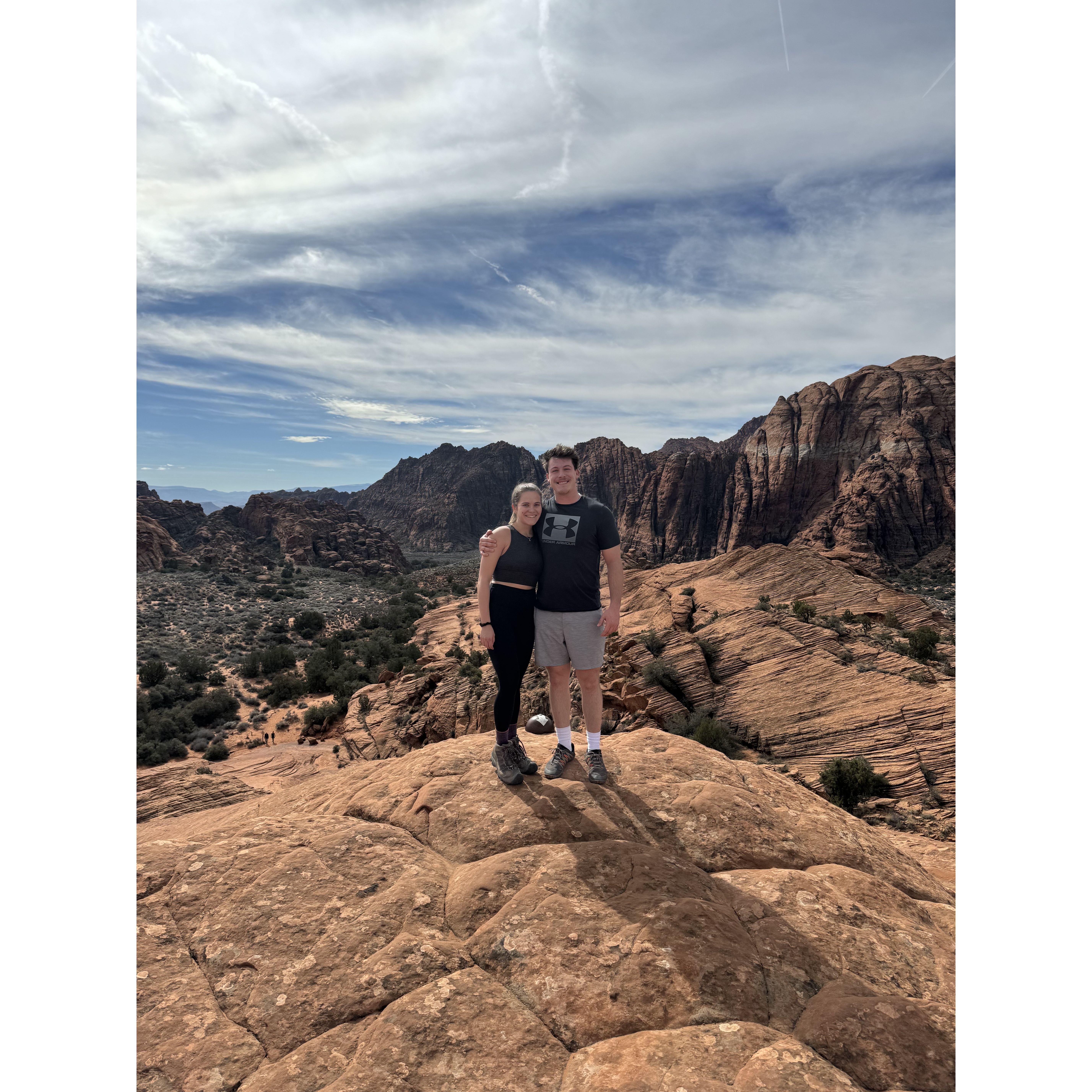 Hiking Snow Canyon in St. George!
