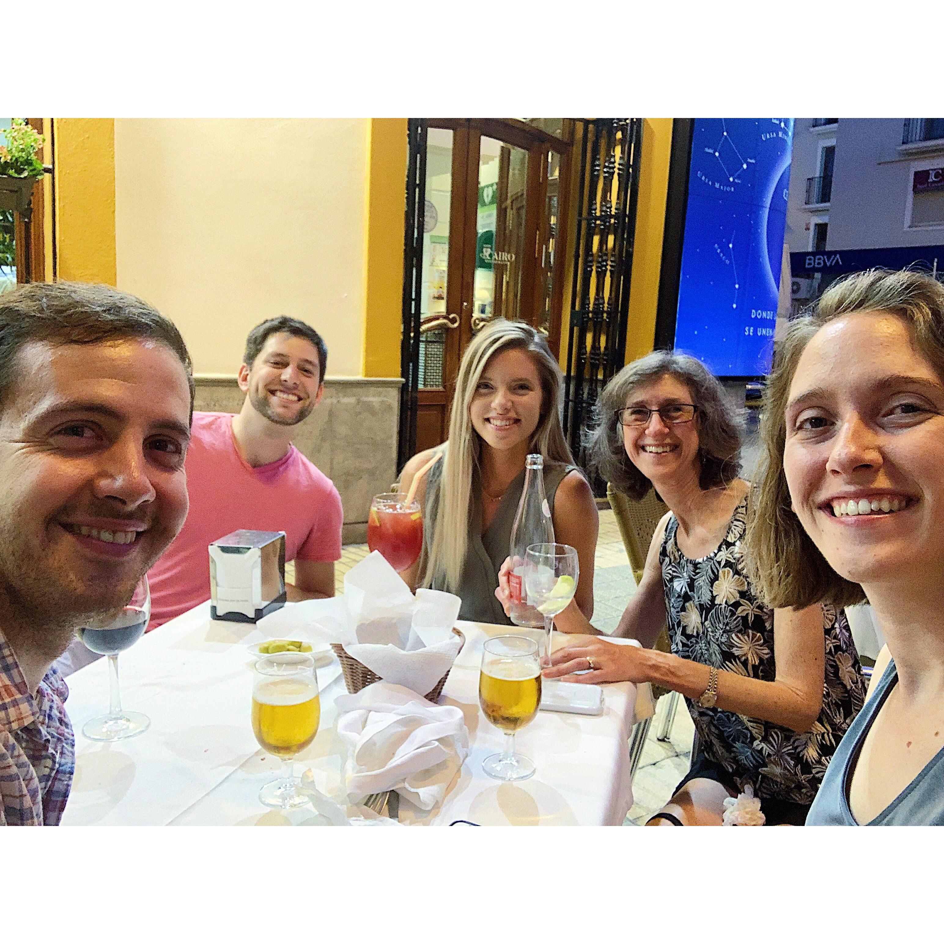 Family travels in Spain, fall 2019