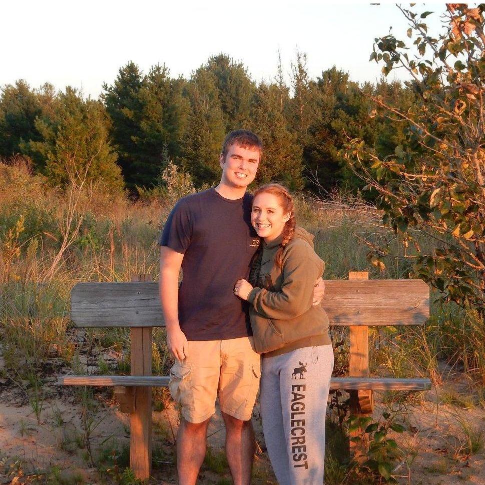 Taken right after he popped the question