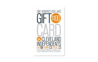 $100 Cleveland Independents Gift Card
