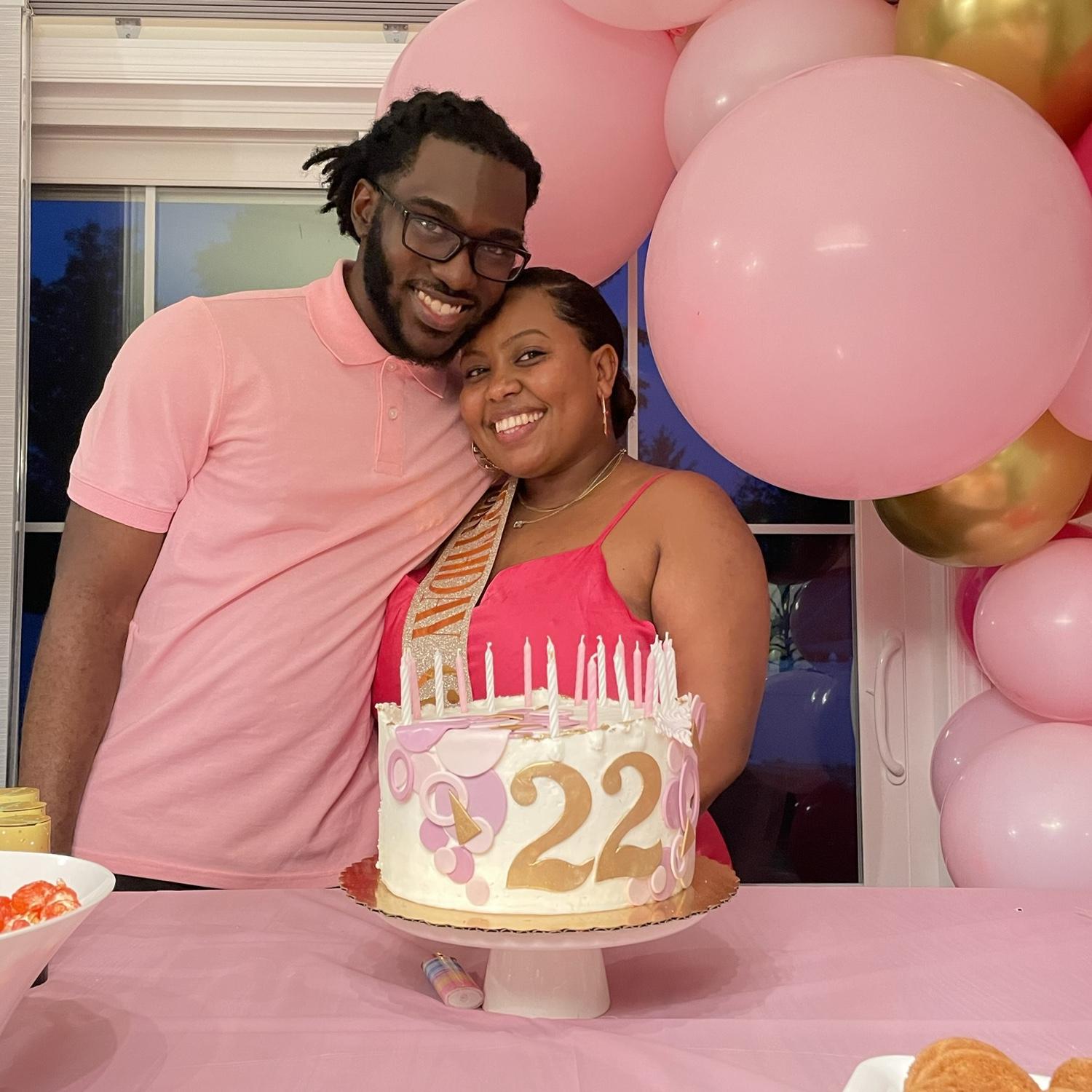 Then in June 2022, they celebrated Etsub’s birthday; and Venrick met her childhood friends and close family.