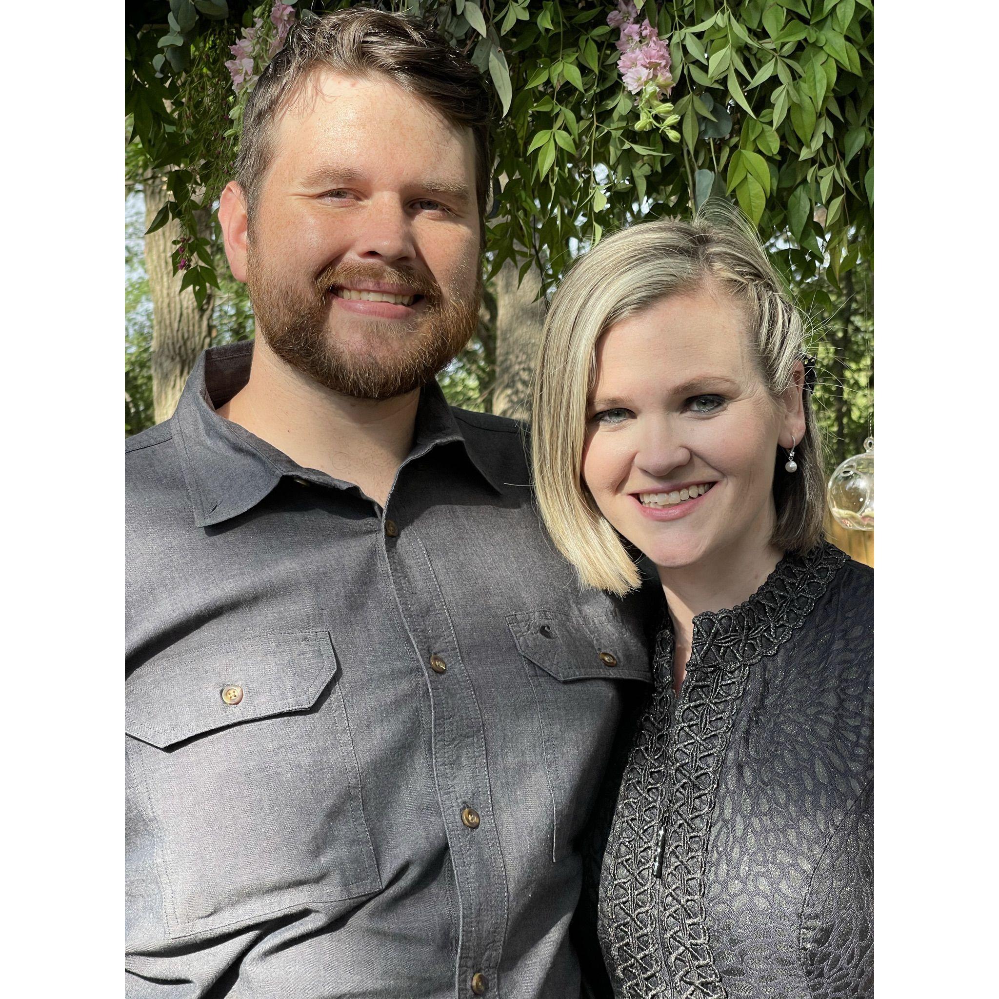 At my sisters wedding!