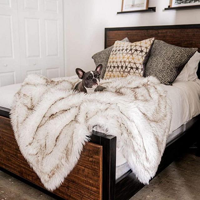 PupProtector Waterproof Dog Blanket - Soft Plush Throw Protects Bed, Couch, or Car from Spills, Stains, Scratching, or Pet Fur - Machine Washable (Multiple Colors)
