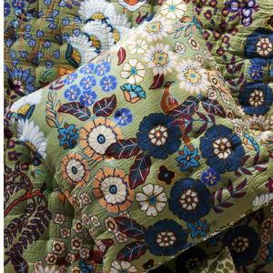 Averill Organic Cotton Printed Euro Sham