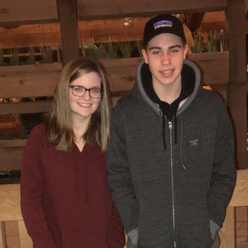 Our first picture together in December 2017!