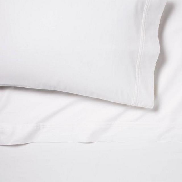 400 Thread Count Solid Performance Sheet Set - Threshold™