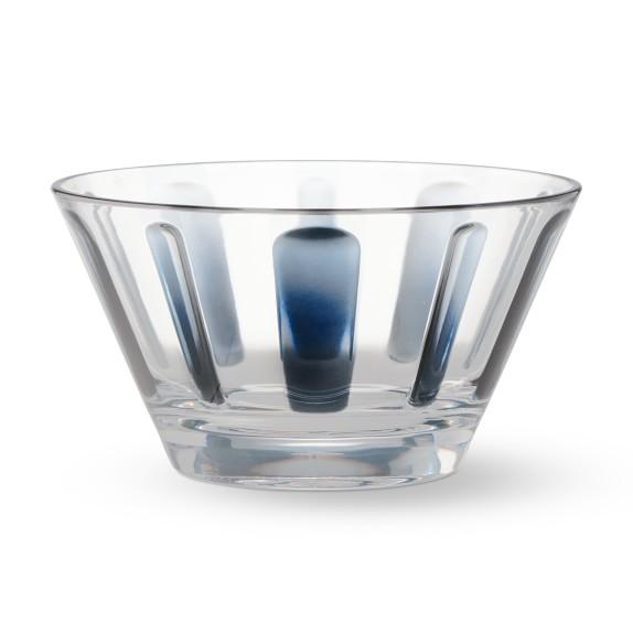 Navy Stripe Tritan Outdoor Serving Bowls, Set of 2