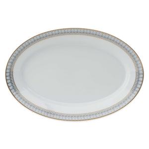 Philippe Deshoulieres Arcades Oval Platter in Grey