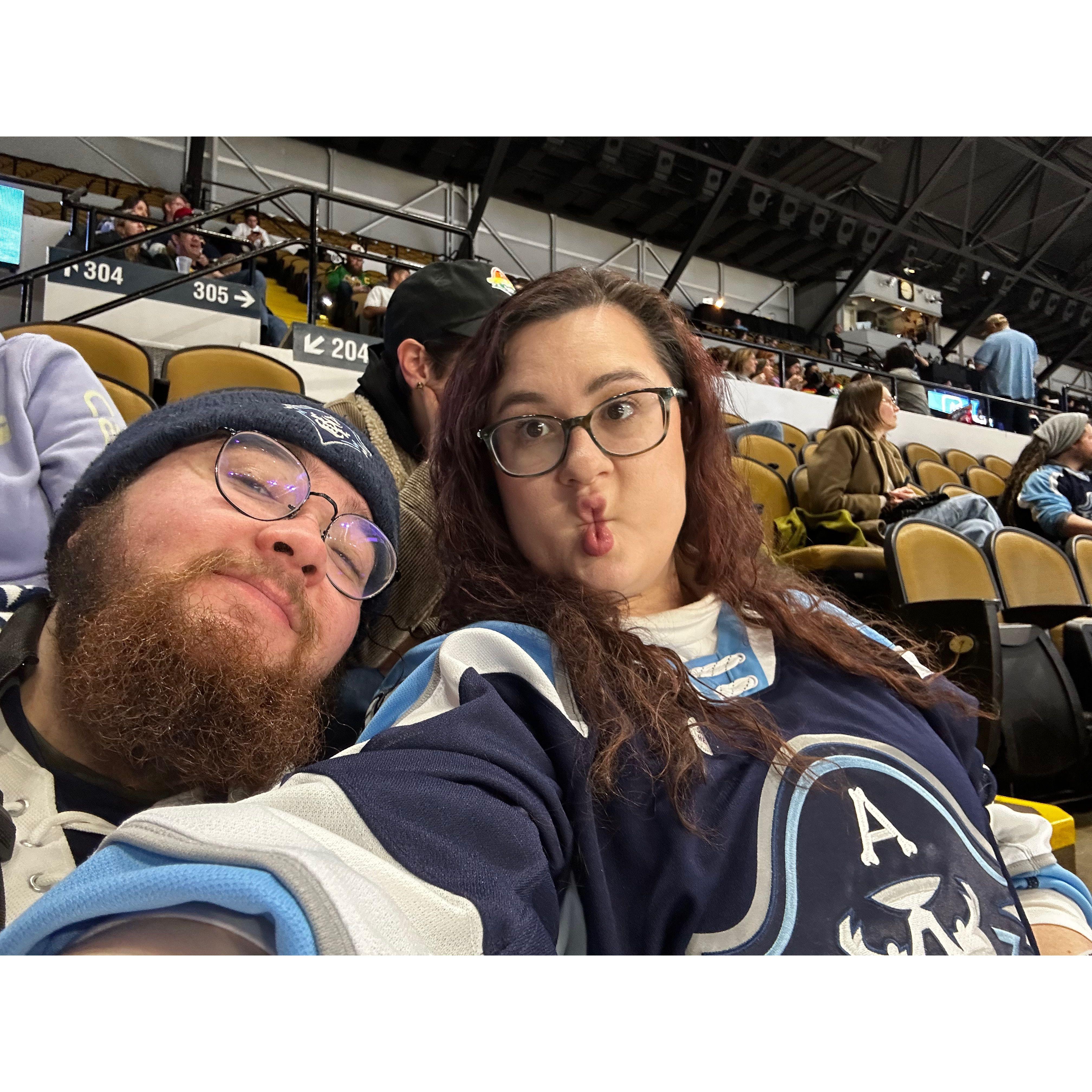 Almost all our first dates were MKE Ads games